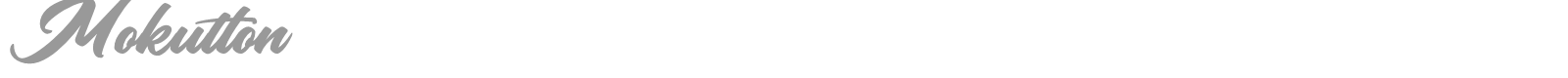 Mokutton font preview